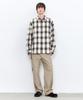 Insilence Broken Twill Work Pants Beige