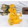 Ganesha Mango Terracotta Finish | for Car Dashboard | Gifting | Office Desk | Home Decor