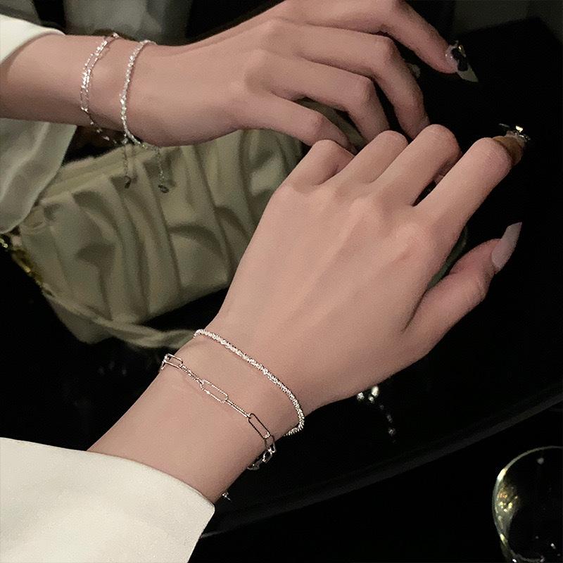 Female Geometry Niche High-end Exquisite Simple Cool Style Bracelet