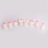 Soft Silicone 8Pcs/lot Daisy Toe Separator Nail Art Tool Foot Finger Divider Manicure Pedicure Care