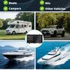 Corrosion Proof Car Boat Campers Battery Tray Battery Fixing Holder Impact Resistant PC for Automotive, Marine, Boat