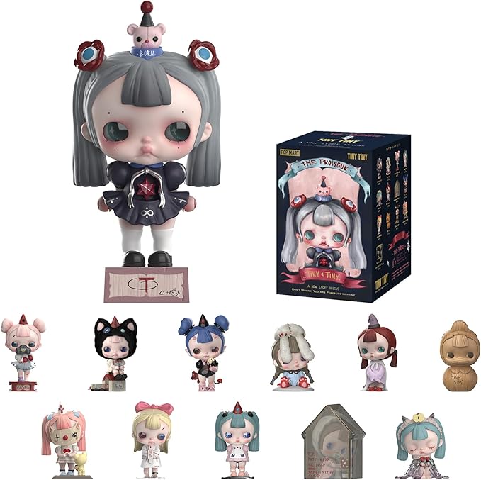 

POP MART TINYTINY-Prologue Series Figures Blind Box Figures, Holiday Birthday Gifts for Girls and Boys, Single Box