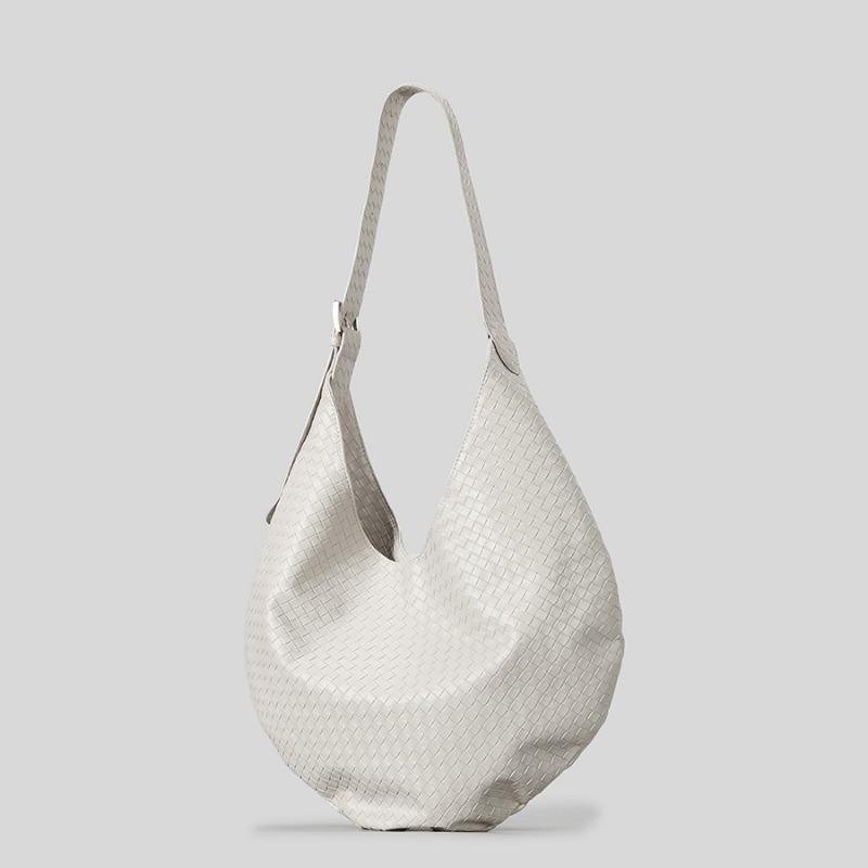 

Large-capacity Underarm Tote Bag Bucket Bag Women s Crossbody Bag Versatile and Fashionable Handbag білий