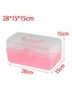 3 Layer Storage Box Sewing Supplies Organizer Multipurpose for Nails Making Sets Art