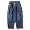 Men's Trendy Jeans, Stylish Washed Vintage American-Style Lumberjack Pants, New Spring and Autumn Straight Loose Wide-Leg Pants