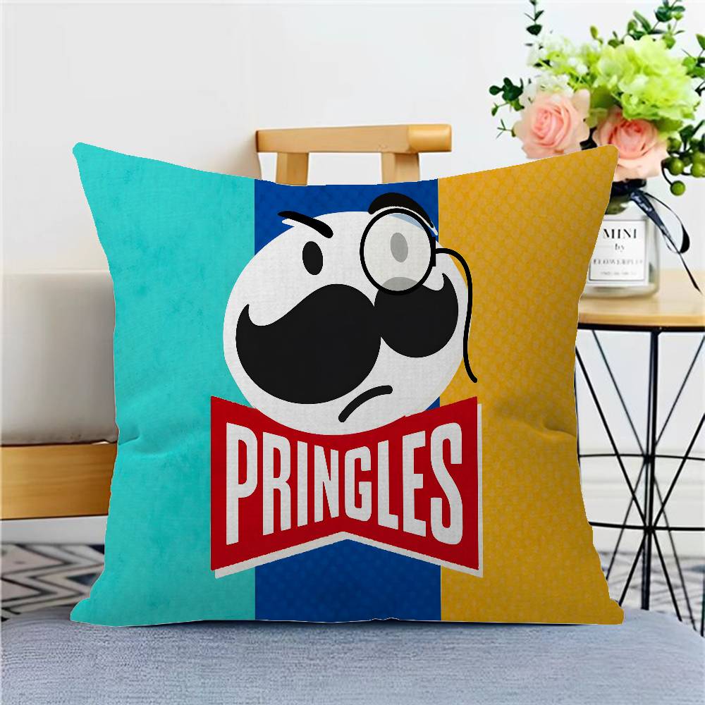 Fashion P-Pringles L-LLC Film Cushion Cover Polyester Sofa Cushions Decorative Throw Pillows Home Decoration Pillowcover