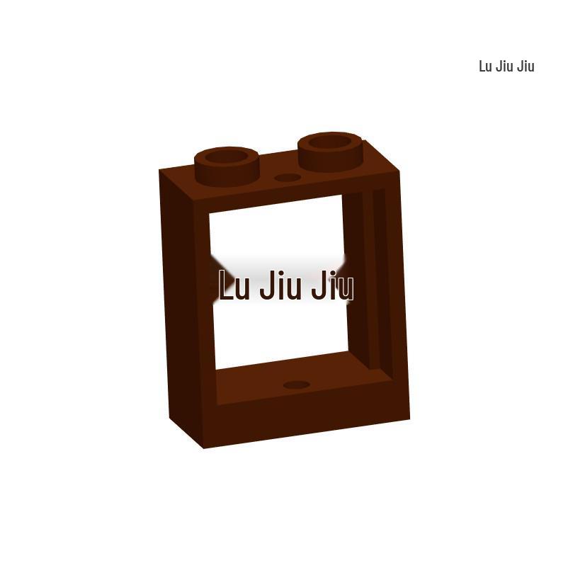 50g Min Order - MOC Building Blocks 60592: 1x2x2 Small Particle Window Frame