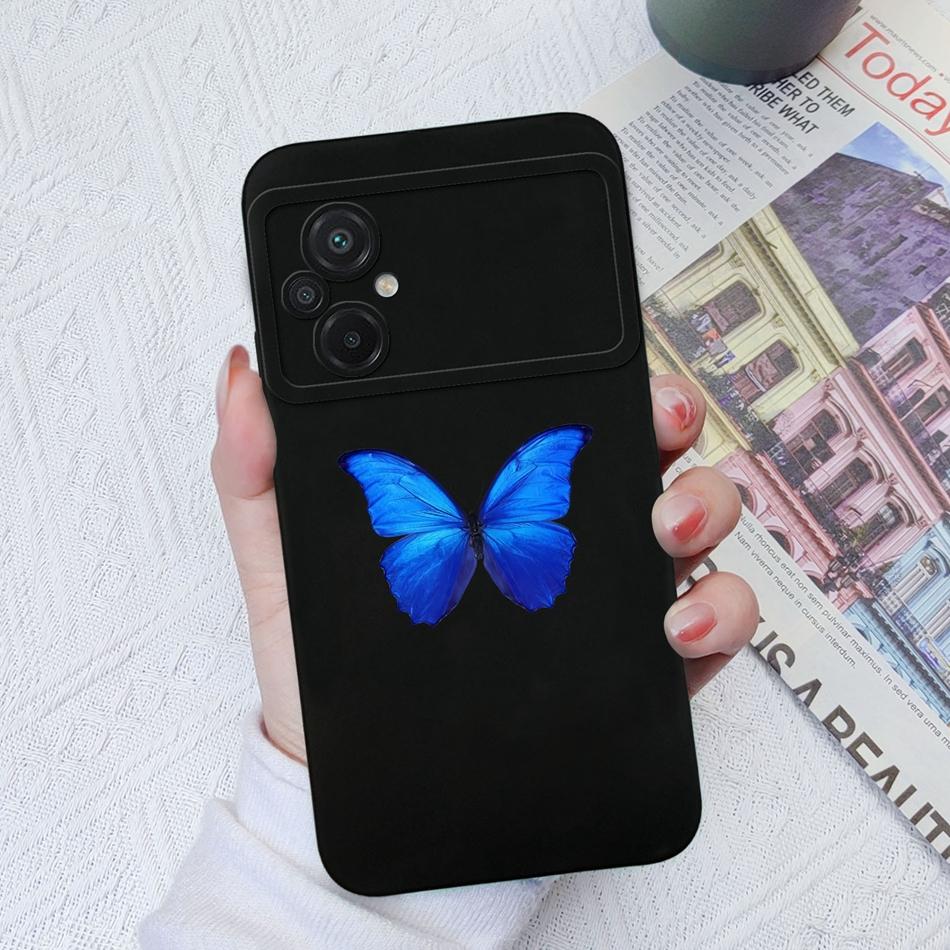Für Xiaomi Poco M5 M5S Handyhülle Monster Katze Kamera Schutz Upgrade Flüssigsilikon Stoßstange Für Poco M 5 S Rückseitenabdeckung Schale