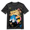 Sonic The Hedgehog T Shirt Sonic Speed Pixelated Shirt S-3XL Sonic Graphic Tee