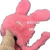 Sweet girl heart cute bunny hat warm thickened plush hat women's autumn and winter cold protection ear protection versatile