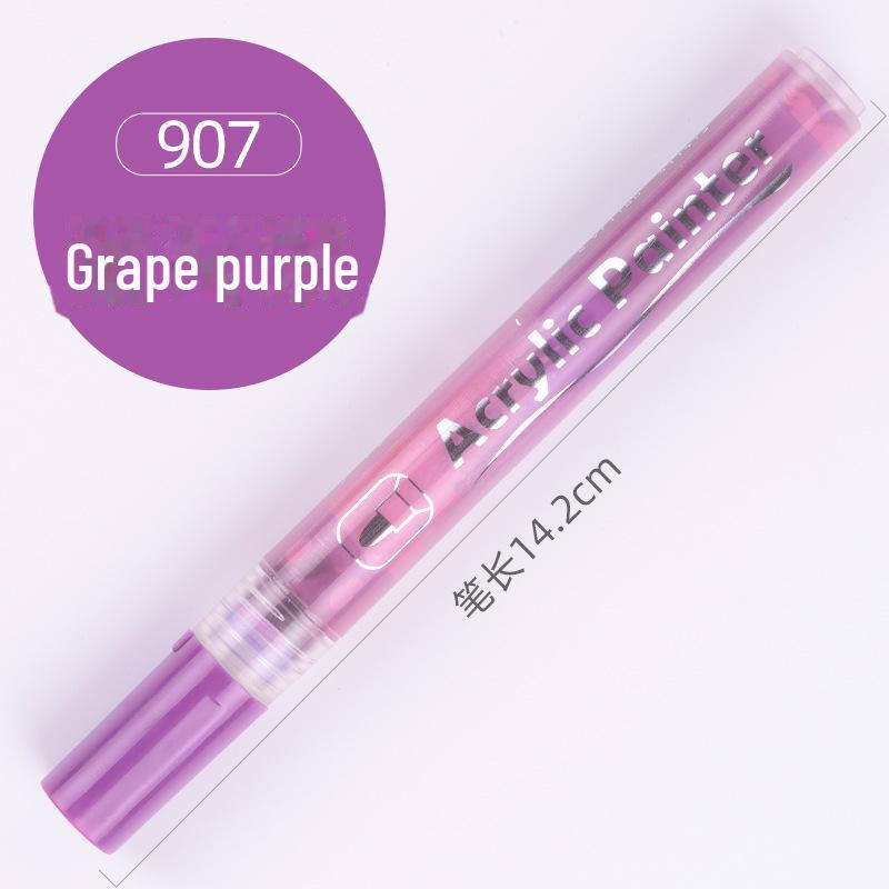 Sada akrylových fixů: Vodotěsné, Bílé, na Kámen, Keramickou Malbu - 12 Barev