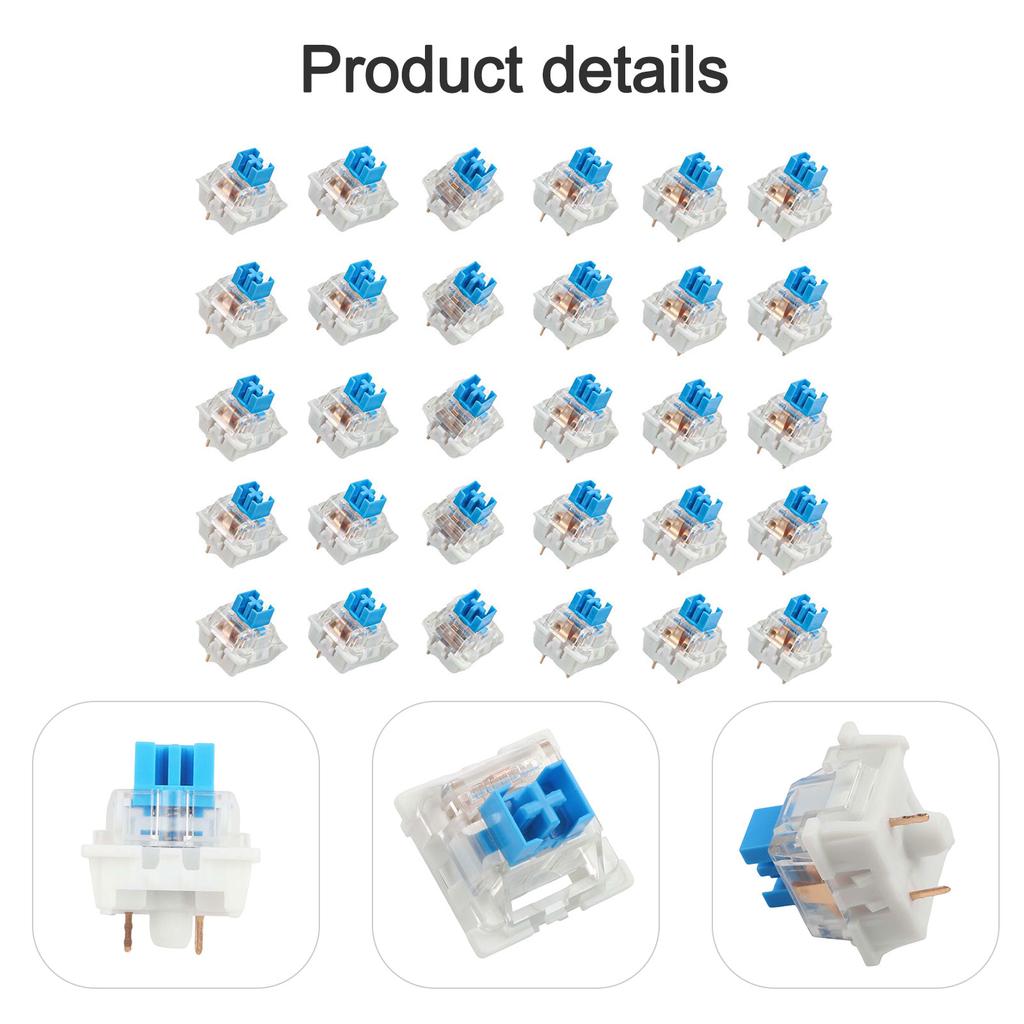 Key Replacement Keyboard Switches Tactile Switches Audible Click Sound