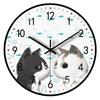 10-inch 25cm Creative Wall Clock Living Room Simple Modern Silent Silent Quartz Clock Generation Round Clock