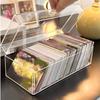 Large Capacity Photo Card Storage Box DIY Container Case with Lid Make Up Organizer  Kitchen