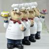 Model Rustic Bakery Chef Resin Statue Simulated Chef Resin Figurines  Bakers Food Lovers