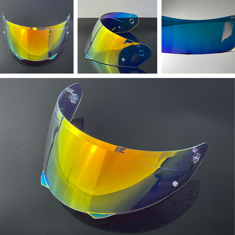For HJC HJ-33 I90 Motorcycle Helmet Moto Visor Lens Anti-UV Replacement Shields Casco Colorful Faceshield Accessories