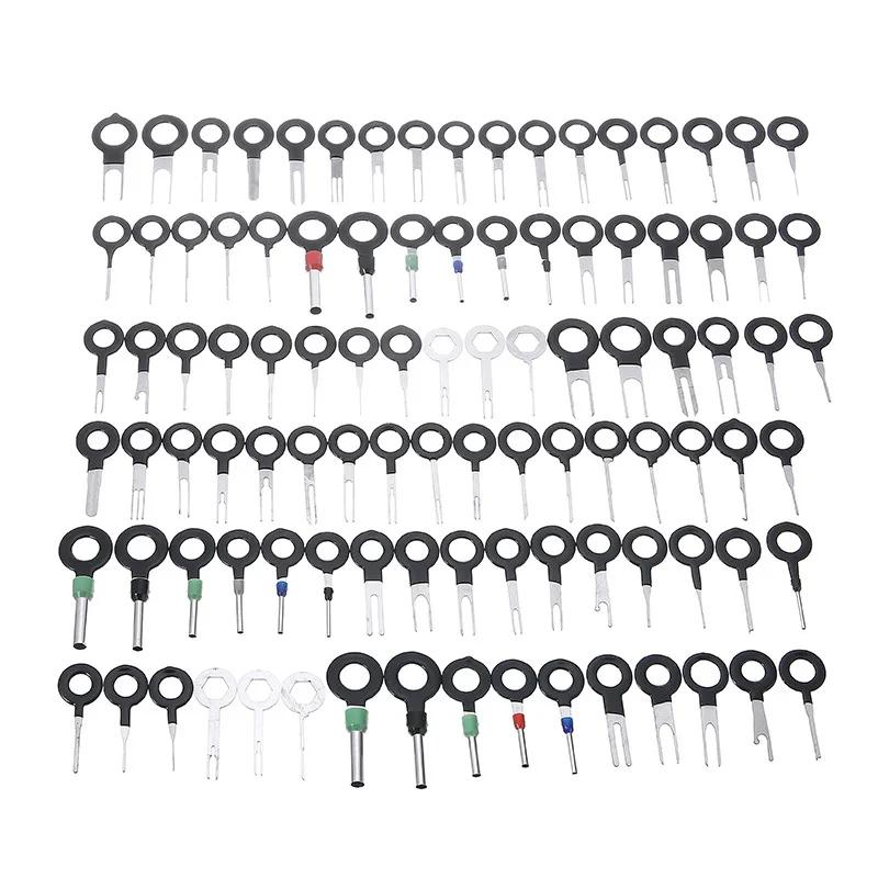 100pcs Puller Tool Motorist Kit Wires Pin Extractor Automotive Stylus Tooling Set Car Terminals Removal Auto Disassembly Tooling