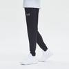 Li Ning Sports Basketball Series Letter Cuff Knitted Sports Long Pants Men Bottoms Standard-Black AKLP203-1
