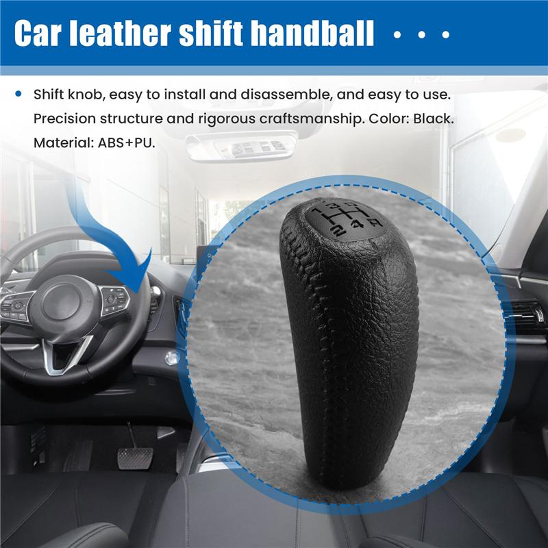 

Car Leather Speed Gear Shift Knob For Honda Acura 94-01 54102-ST7-003ZA Balck чёрный