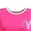T-shirt à manches courtes Fast Flight Graphic WT11241 PKH Glow S [New Balance] pour femme (Bruyère rose)