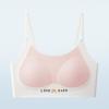 Summer Development Period Clothes Girl Student Beautiful Back Sports Shock-proof Inner Vest Junior High School Student Bra Styling Underwear 