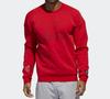Adidas Sweatshirts Men's Light Scarlet Crew Neck Moderate Regular FU6221