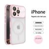 iPhone 17 Pro Large Magnetic Case: Transparent, Frosted Heat Dissipation, Drop-Proof Protective Cover
