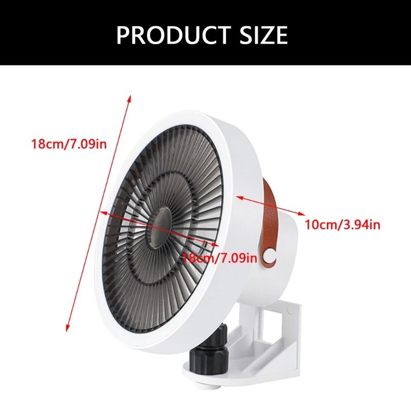 Multi Function Oscillating Wall Fan Easy Installation Strong Wind Power Desktop Fan Cooling Device for Home Use