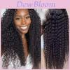 Faux Lace Wig For Women Long Curly Hair With Adjustable Bangs For Daily Use