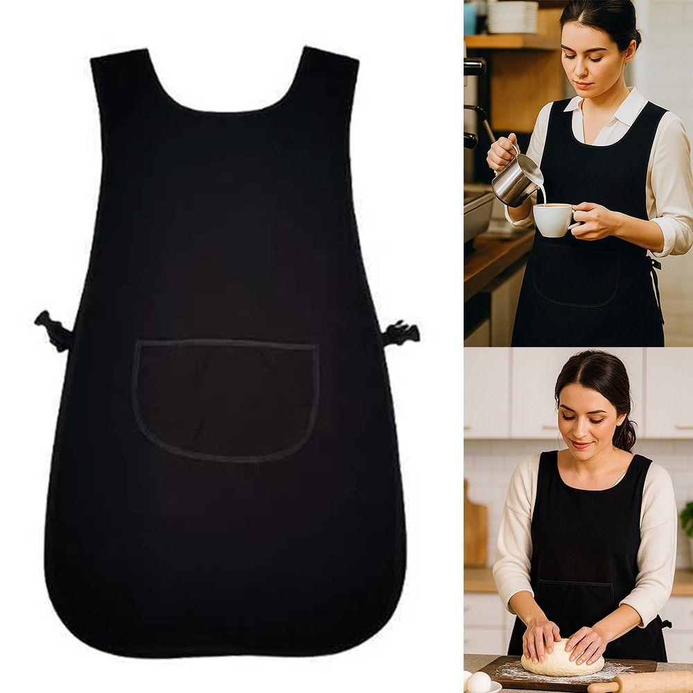 Șorț de casă impermeabil pânză șorț de bucătărie stil bavetă salopetă de copt salon coafură