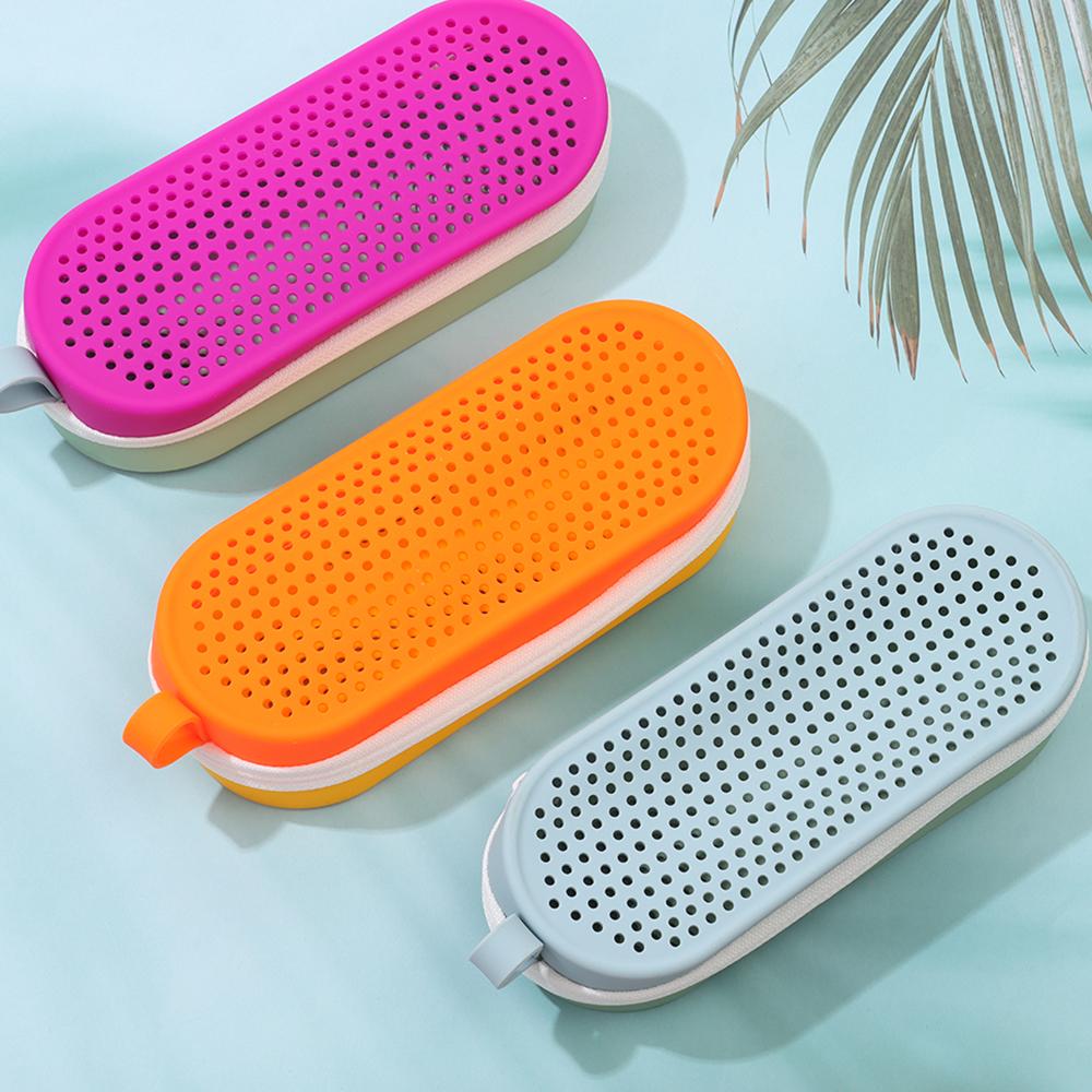 1Pcs Silicone Swimming Goggles Storage Box Breathable Glasses Case Sun Glasses Protection Box