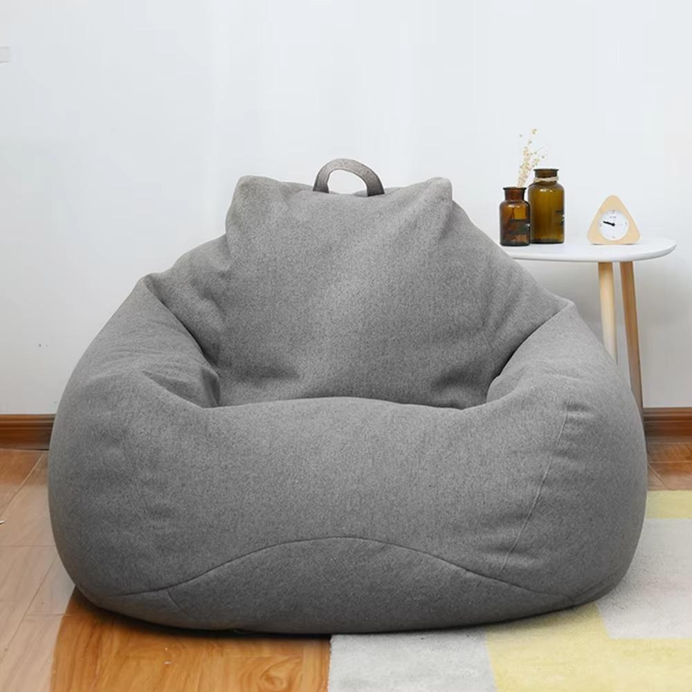 Removable Bean Bag Chair Sofa Cover Comfortable Puff Couch Cover Lazy Sofa Cover  Bedroom