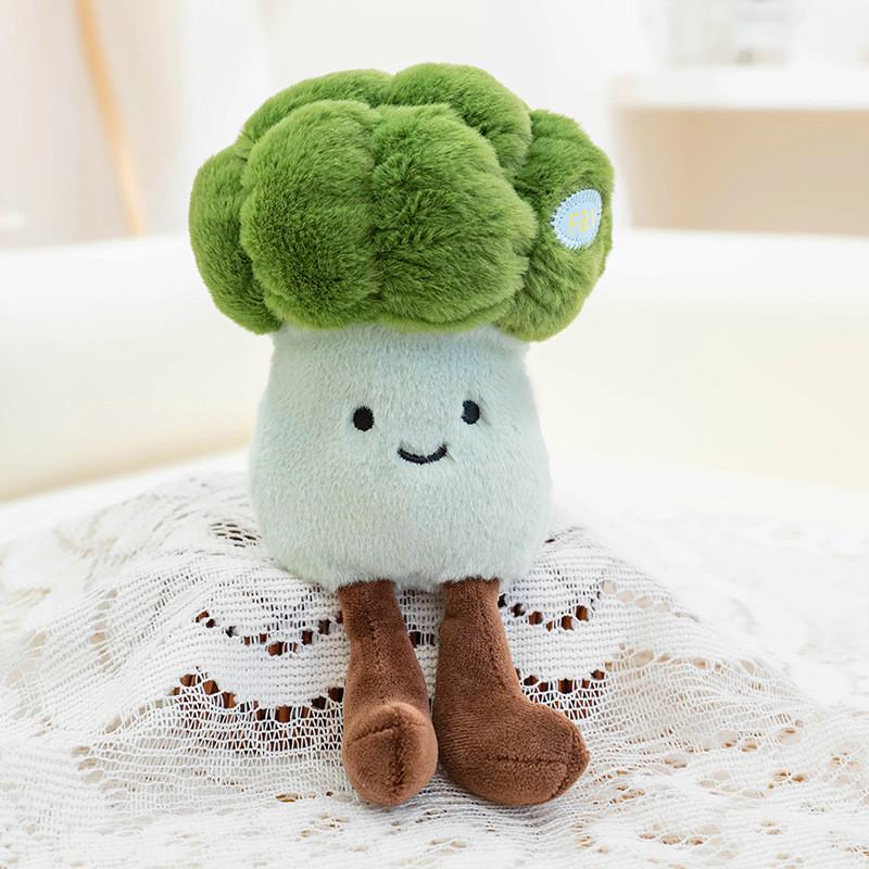 Pumpkin Carrot Mushroom Eggplant Corn Lotus Root Vegetable Plush Pendant Toy