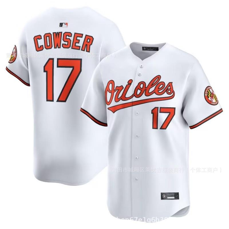 Baltimore Orioles Baseball Jersey 2 35 Rutschman Striped Sports Shirt Men