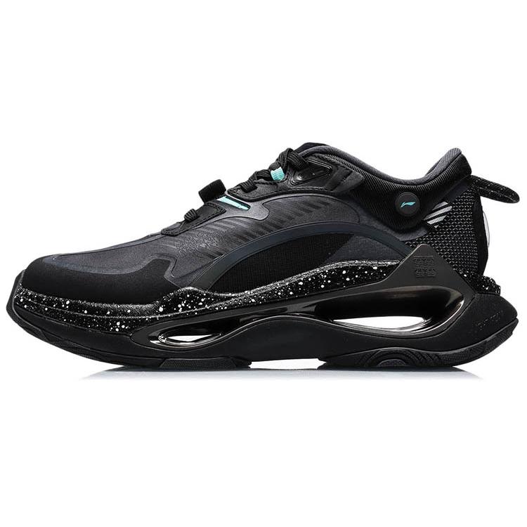 new LiNing Exceed Infinity Running Shoes Men Low Top Black