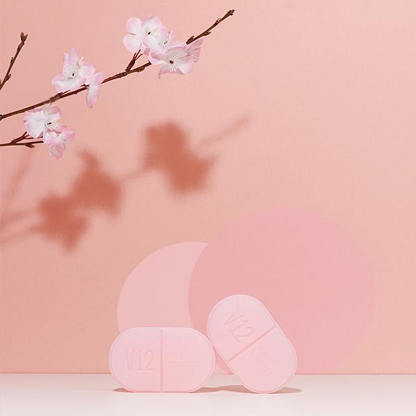 J-Hergestellt Seife handgemacht Kirschblüte Vitamin feuchtigkeitsspendend reinigend 3-teiliges Set, 3 Stück, 100g