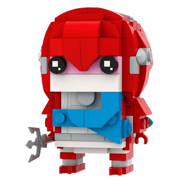 Buildmoc Wild Breath Link Skull Kid Kass Lynel Chest Vaatis Urbosas Figures Building Blocks Toys for Children Gifts