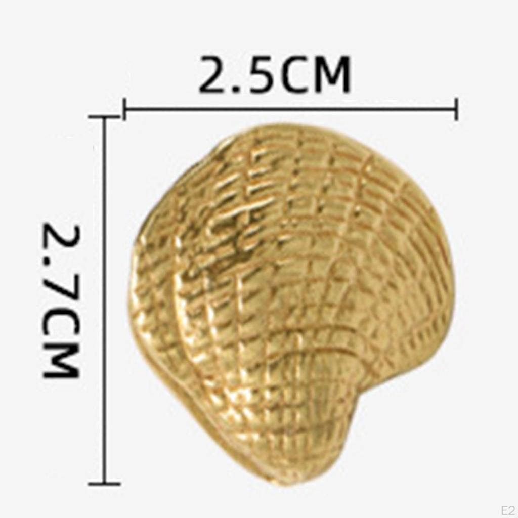 Brass Handle for Cabinet Knob Easy Installation Pull Furniture Nightstand Nursery Gate Hotel