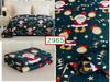 Christmas blanket for bed 220x200 cm quilted Christmas patterns
