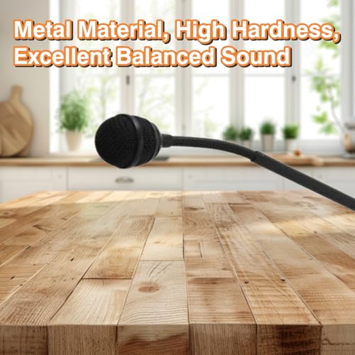 Superlux Gooseneck Dynamic Microphone, 60cm Type, Black, PRA618L