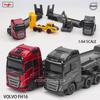 Maisto 1:64 SCANIA 770 S Volvo Gaffeltruck Transportkjøretøy Gravemaskin trykkstøpt presisjonsmodellbil Modellsamling gave