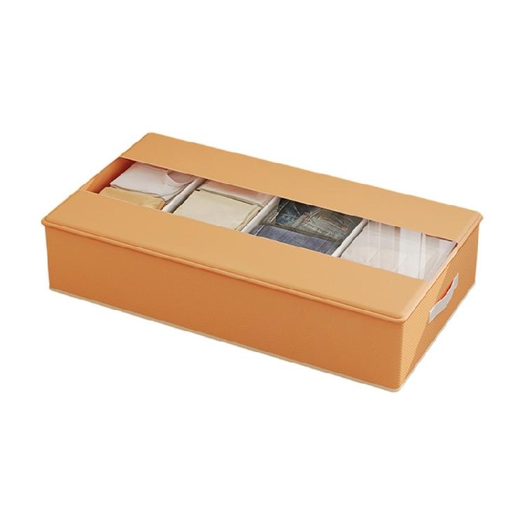 

Fashionable Underbed Storage Solution Large Capacity with Clear Window Designs for Easy Access and Organization жовтий/помаранчевий