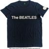 The Beatles T-Shirt: Logo & Apple (Applique) OFFICIAL NEW