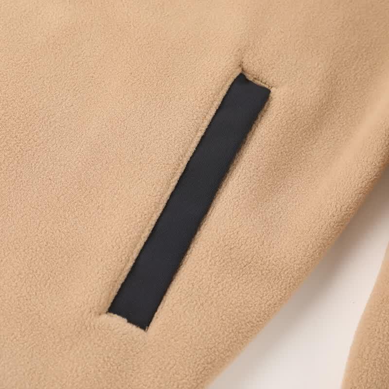 HAZZYS Kids' Colorblock Fleece Hooded Jacket