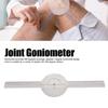 Kleines Gelenk-Goniometer, 360 Grad, klare Skala, Knie, Ellbogen, Finger, Goniometer-Werkzeug, transparent
