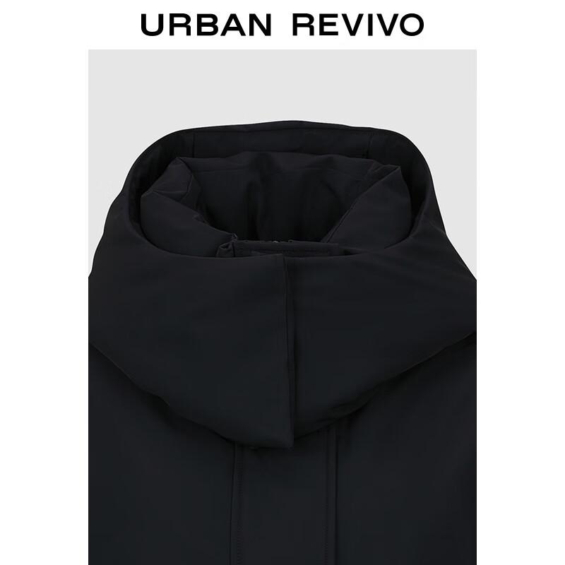 UR 2025 Women's Casual Hooded Oversized Duck Down Jacket