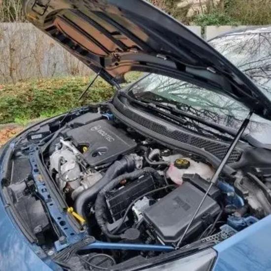 2PCS Gas Struts For Opel Astra K B16 for Buick Verano 2015-2021 Front Hood Bonnet Lift Support Shock Damper Absorber Prop Rods