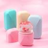 Reusable Facial Ice Roller Silicone Massage Tool Skin Soothing Puffiness Relief for Morning Routine