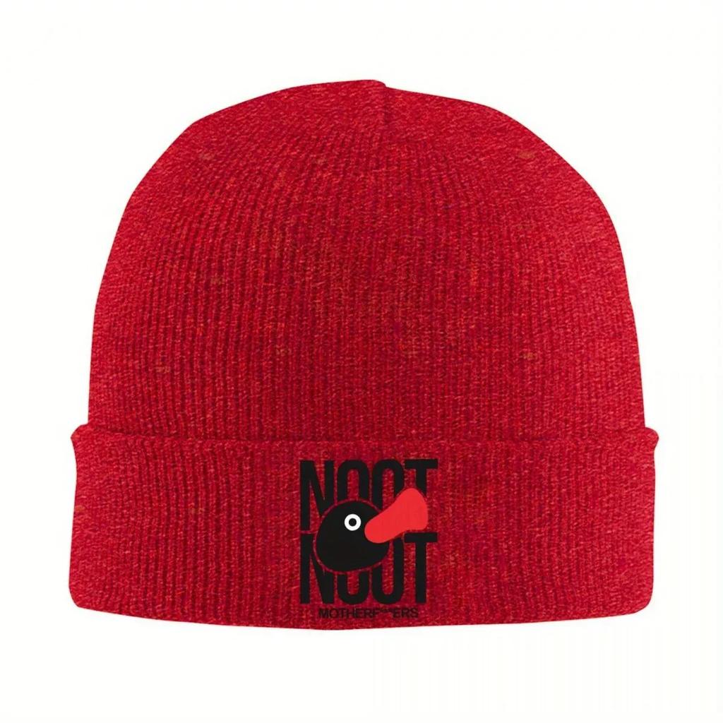 New Pinguin Noot Noot Knitted Hat Womens Unisexs Beanies Autumn Winter Hats Acrylic Penguin Meme Funny Cartoon Crochet Caps
