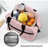 Kawaii Erdbeer-Katze Lunchtasche für Mädchen Kinder 8-10 10-12 Isoliert Lunchbox Tragbar Kühlbox Lunchbag Tragetasche Handtasche Mahlzeitenvorbereitung Organizer Arbeit Schule